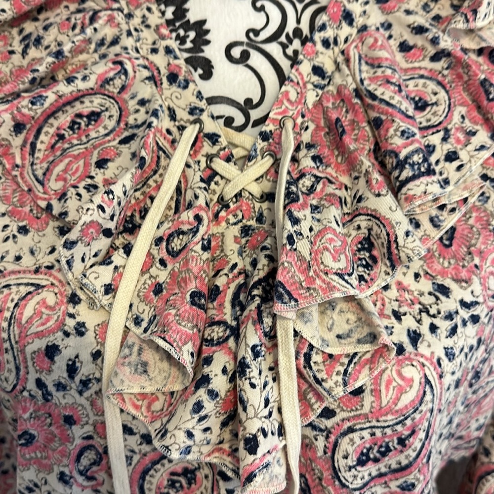 Chaps long sleeve top sz M NWT - Picture 3 of 5